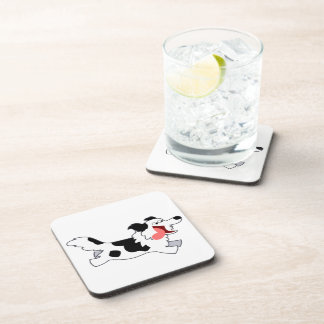 Ensemble de Dessous de verre Collie de bordure de 