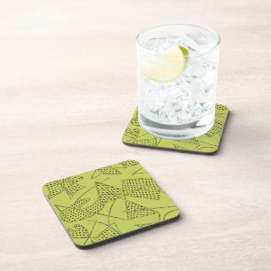 Ensemble de dessous de verre de 6 : BOOMERANG