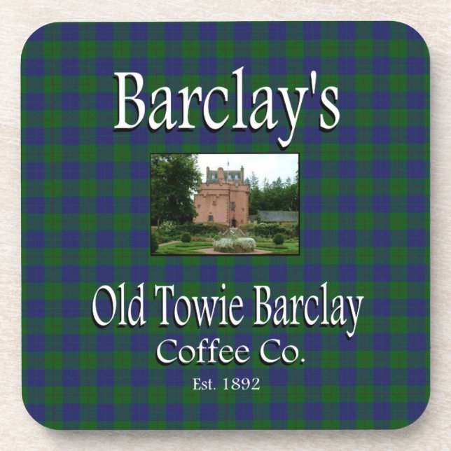 Ensemble de Dessous de verre de Barclay's Old Towi (Devant)