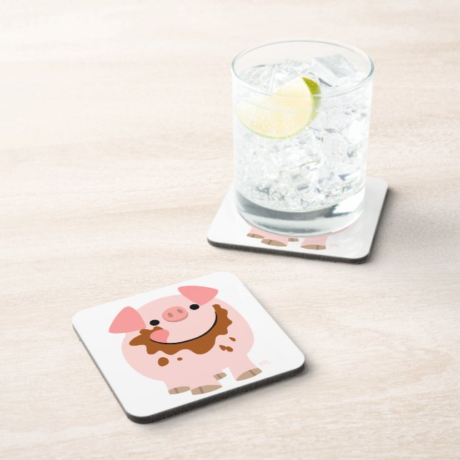 Ensemble de Dessous de verre de carottes au chocol (Côté Droit)