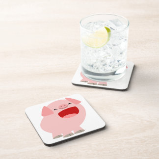 Ensemble de Dessous de verre de cochon chantant de