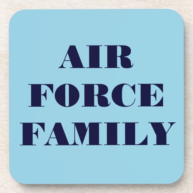 Ensemble de dessous de verre de la famille Air For (Devant)