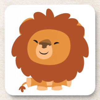 Ensemble de Dessous de verre de Lion à caricature