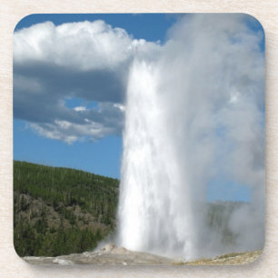 Ensemble de dessous de verre de l'Old Faithful Gey