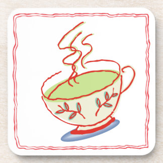 Ensemble de dessous de verre de tasse de thé