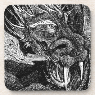 Ensemble de dessous de verre Dragon