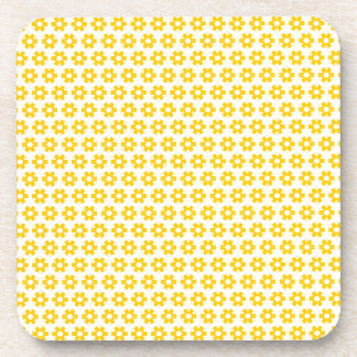 Ensemble de dessous de verre - Florets Jaunes
