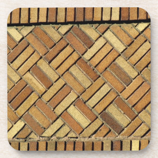 Ensemble de dessous de verre - Motif de briques