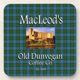 Ensemble de Dessous de verre Old Dunvegan Coffee C
