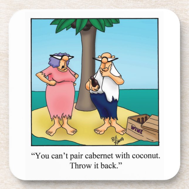 Ensemble de Dessous de verre pour Humours à vin (Devant)