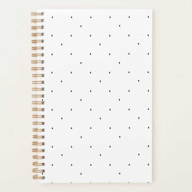 Ensemble de dossiers à motif triangulaire minimali (Devant)