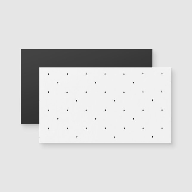 Ensemble de dossiers à motif triangulaire minimali (Devant / Derrière)