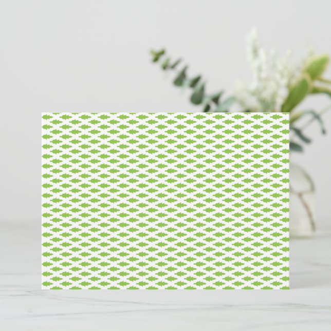 Ensemble de dossiers verts botaniques (Debout devant)
