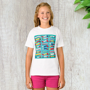 Ensemble de drapeaux T-shirt filles