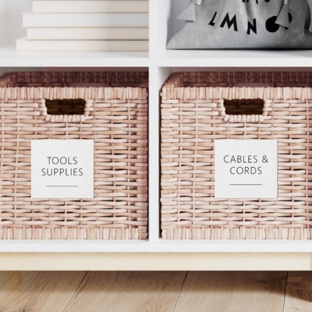 Ensemble de Étiquettes de 3 pouces éditable Home E (Créateur téléchargé)