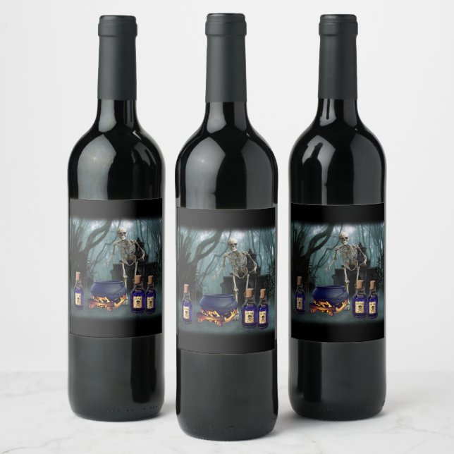 Ensemble de Étiquettes de boissons et de nourritur (Bouteilles)