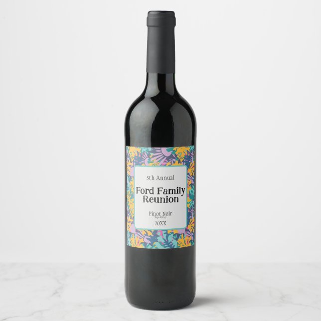 Ensemble de Étiquettes de nourriture et de boisson (Devant)