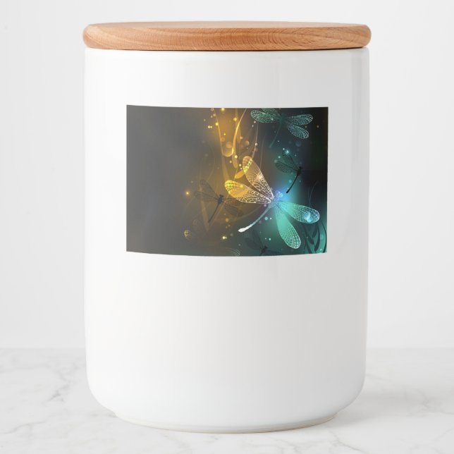 Ensemble de Étiquettes de nourriture et de boisson (Devant)