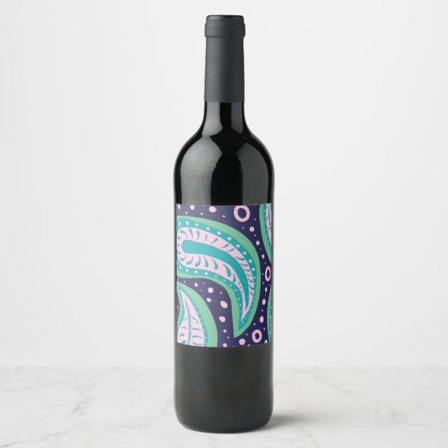 Ensemble de Étiquettes de nourriture et de boisson (Devant)