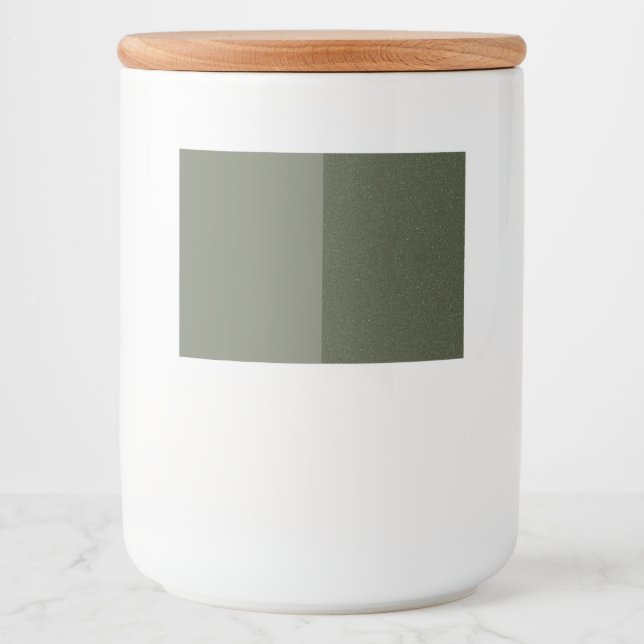Ensemble de Étiquettes de vinyle vert mousse à deu (Devant)