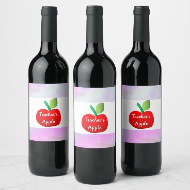 Ensemble de Étiquettes pour le vin de pomme et le  (Bouteilles)