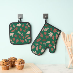 Ensemble De Gant De Cuisine Et De Manique Automne et automne esthétique
