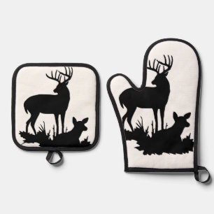 Ensemble De Gant De Cuisine Et De Manique Buck & Doe