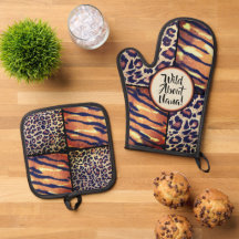 Cadeau amusant pour Nana ! Gant de cuisine et prot