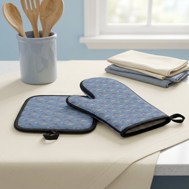 Ensemble De Gant De Cuisine Et De Manique Cendrillon (Créateur téléchargé)