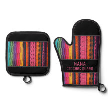 Crochet regarde ! Pour la reine de cuisine ! Four 