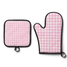 Cuisine de campagne rose à carreaux