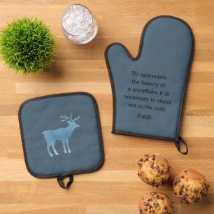 Ensemble De Gant De Cuisine Et De Manique Décor de maison d'hiver d'Aristote pour la maison