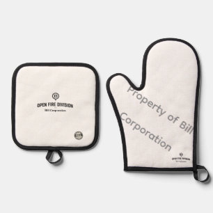 Ensemble De Gant De Cuisine Et De Manique DIVISION FEU OUVER – Gant de four de la société Bi