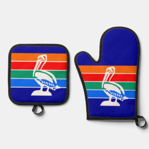Ensemble De Gant De Cuisine Et De Manique Drapeau de Saint-Pétersbourg, Floride