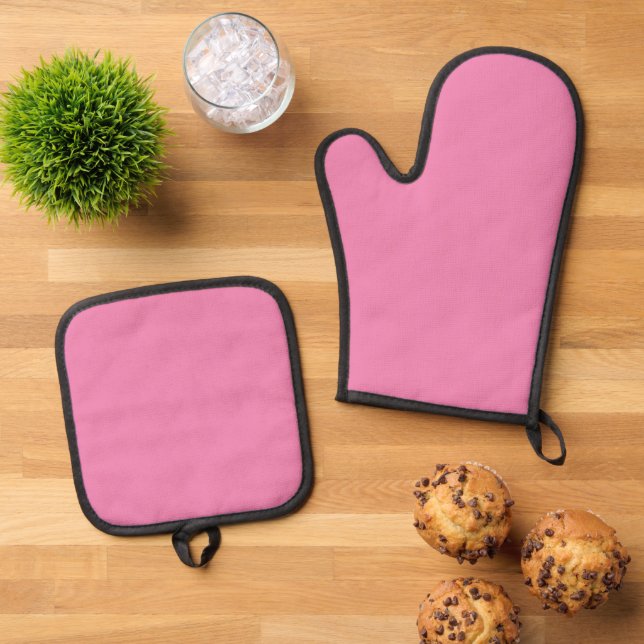 Ensemble De Gant De Cuisine Et De Manique Ensemble de porte-pots Mitt (De haut en bas)