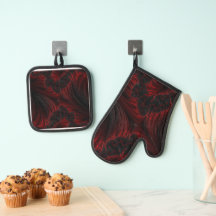 Gants de four et porte-pots