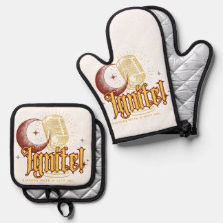 Ensemble De Gant De Cuisine Et De Manique IGNITE ! Marque Merch de SWAG Inc.