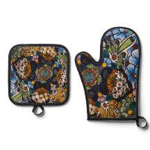 Impression florale espagnole