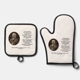 Ensemble De Gant De Cuisine Et De Manique John Pierpont Morgan Aucun problème ne peut être r