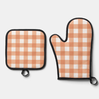 Ensemble De Gant De Cuisine Et De Manique Joyeuse Action de grâce Citrouille Automne 