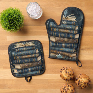 Ensemble De Gant De Cuisine Et De Manique Livres