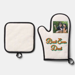 Ensemble De Gant De Cuisine Et De Manique Meilleur Papa de Tous les Temps