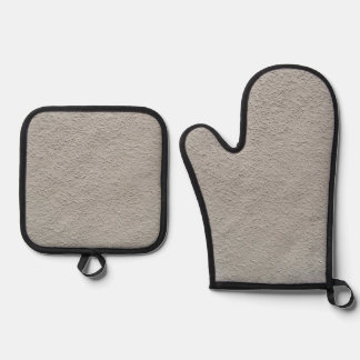 Ensemble De Gant De Cuisine Et De Manique Meilleure protection contre la chaleur en argent m