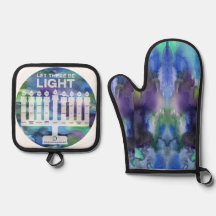 Menorah of Light - "Light" in 9 Jewish languages 