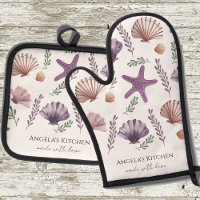 Monogramme fabriqué avec des coquilles de mer d'am
