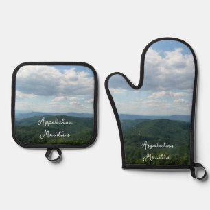 Ensemble De Gant De Cuisine Et De Manique Montagnes Appalaches I Shenandoah