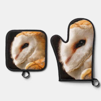 ENSEMBLE DE GANT DE CUISINE ET DE MANIQUE OWLS