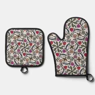 Ensemble De Gant De Cuisine Et De Manique Pluvier Cherrypetal