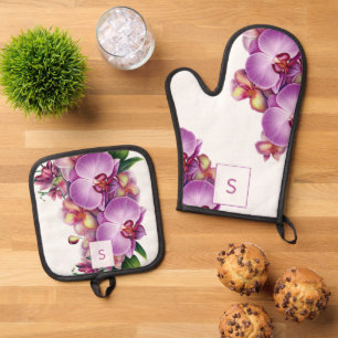Ensemble De Gant De Cuisine Et De Manique Porte-pots et Mitt au four
