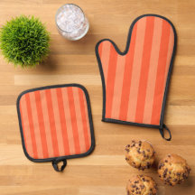 Rayures bicolores orange